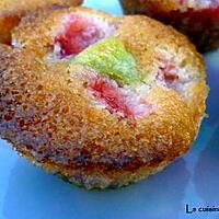 recette Minis cakes fraise et amande