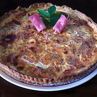 recette Quiche bacon/tomate/parmesan