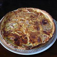 recette Quiche poulet/bacon/cantal