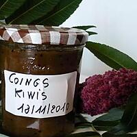 recette Confiture coings/kiwis