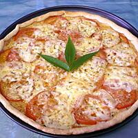 recette Tarte tomates/moutarde/mozzarella