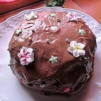 recette GATEAUX TOUT CHOCO (anniversaire de ma fille 6 ans)