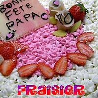 recette fraisier pour la fête des pères