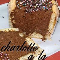 recette charlotte a la mousse au chocolat