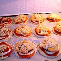 recette mini pizzas