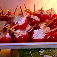 recette tomates cerise  apéritive