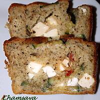 recette Cake courgettes et feta