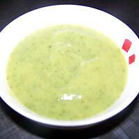 recette soupe extra légère à la courgette (sans matiere grasse)
