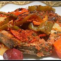 recette Tajine de poisson au four à la marocaine