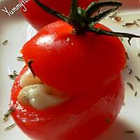 recette Tomates coktails aux anchois