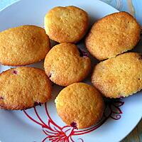 recette Mini muffins aux groseilles