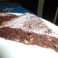 recette Fondant chocolat aux noisettes-noix