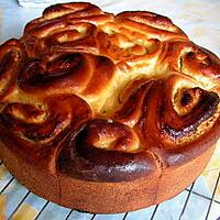 recette Brioche mousseline aux amandes