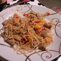 recette Wok de nouilles 2