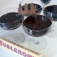 recette Liegeois au chocolat tolberone