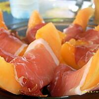 recette l'incontournable salade de melon au jambon cru