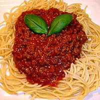 recette Sauce Bolognaise