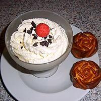 recette Nectare de chocolat blanc accompagné de muffins au citron ( recettes de Soizic45 )