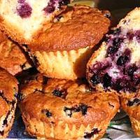 recette Muffin aux Myrtilles