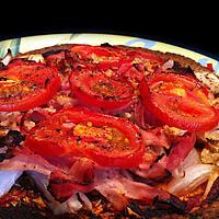 recette Tortizza Jambon Tomate Chevre !