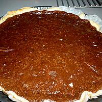 recette Tarte poires (du jardin) - chocolat