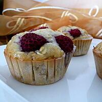 recette Ooo Muffins aux framboises & flocons d'avoine ooO