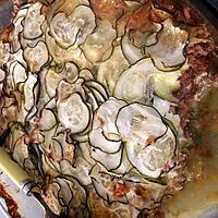 recette gratin de courgette boeuf/fromage