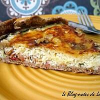 recette Quiche à la choucroute, au cumin et aux noix