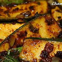 recette Courgettes à la charmoula