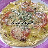 recette Omelette à la tomate