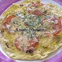 recette Omelette à la tomate