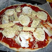 recette PIzza aux fromages