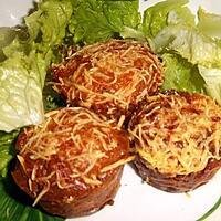 recette Muffins à la Savoyarde ( Recette de Ludi_cuisine, avec un autre choix de fromages ... ) Oo