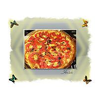 recette Tarte moutarde, tomate,  brebis et basilic