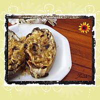 recette Aubergines blanches en papillote