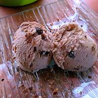 recette GLACE AUX COOKIES