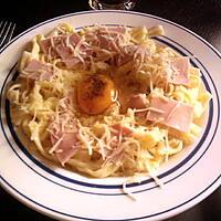 recette pates à la carbonara