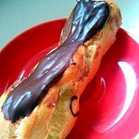 recette Eclair au chocolat