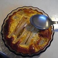 recette FLAN AUX POIRES