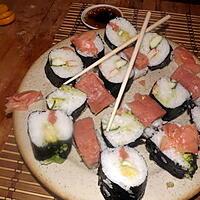 recette Sushis faite maison