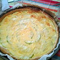 recette Tarte courgette fromage blanc