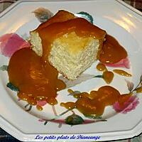 recette Gâteau blanc sauce style Saint-Hubert