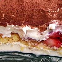 recette tiramisu fraises chocolat blanc