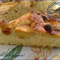 recette gateaux yaourt aux pommes: