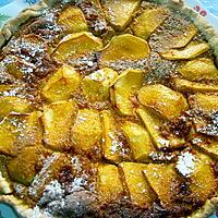 recette Tarte aux pommes flamande (avec pâte sucrée)