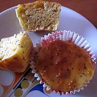 recette MUFFINS CITRON PAVOT SAFRAN