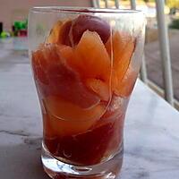 recette Verrine jambon cru et melon