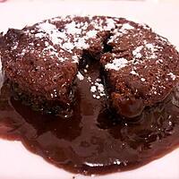 recette Fondant Coeur Coulant Chocolat