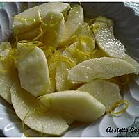 recette Pommes Citronnées