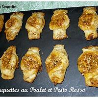 recette Barquettes de Poulet au Pesto Rosso